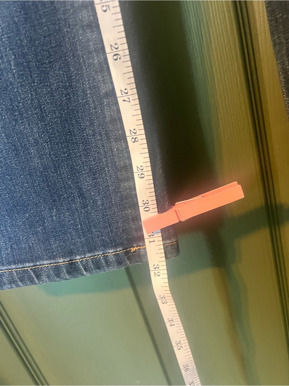 Size 31/12. a.n.a Dark Blue Women's Bootcut Jeans - Picture 7 of 8